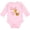 AD-Pink, variant on Inktastic My Peepaw Loves me- cute giraffe Boys or Girls Long Sleeve Baby Bodysuit