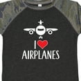 thumbnail image 4 of Inktastic Plane I Love Airplanes Boys or Girls Toddler T-Shirt, 4 of 5