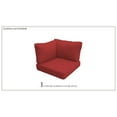 thumbnail image 1 of TK Classics Covers for High-Back Corner Chair Cushions 6" Thick in Terracotta, 1 of 1