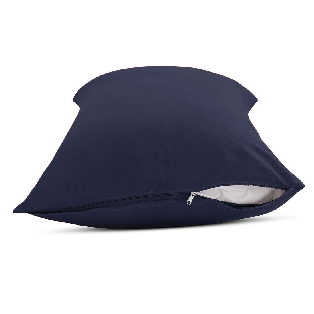 Unique Bargains 2 Packs Brushed Microfiber Body Pillowcase Navy Blue 20" x 48"