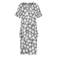 thumbnail image 4 of Pelotas de Golf vestido suelto con bolsillo vestidos elegantes para mujer vestidos de cóctel vestidos cortos daring fiesta mujer, 4 of 7