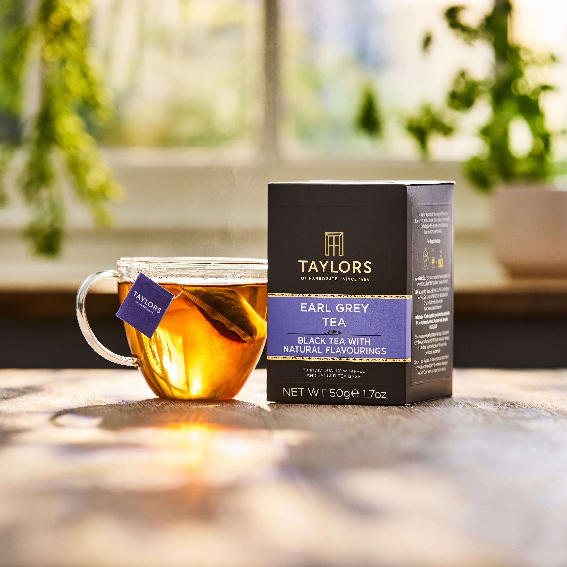 (6 pack) Taylors of Harrogate Earl Grey Tea, 20 Tea Bags