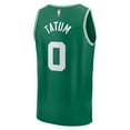 thumbnail image 3 of Youth Fanatics Jayson Tatum Kelly Green Boston Celtics Fast Break Replica Player Jersey - Icon Edition, 3 of 3