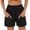 Black, variant on Shorts for Women 2026 Summer Elastic High Waist Drawstring Wide Leg Relaxed Fit Casual Shorts with Pockets