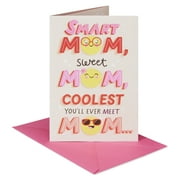 American Greetings Mother's Day Card for Mom (Emoji Faces)