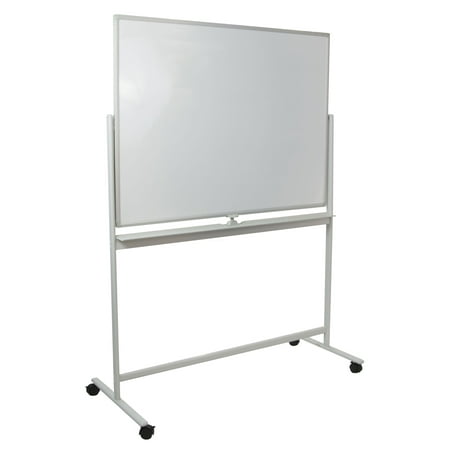 erase magnetic dry mobile sided whiteboard aluminum stand frame double