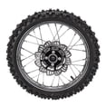 thumbnail image 6 of 14" 12" Wheels Front 60/100-14 & Rear 80/100-12 Tire with Rim + Brake Caliper Assembly + Axle Bolts for Dirt Pit Bike Motocross Off Road 70cc 90cc 110cc 125cc SSR Taotao Apollo, 6 of 9