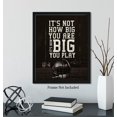 thumbnail image 6 of AVOI Football Inspirational Wall Art for Boys - Perfect for Kids Room, Family or Game Room, Man Cave, Den - Teen Room Decor - Home Decor Gift for Sports Fans Frame:8x10inch(20x25cm), 6 of 6