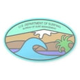 thumbnail image 1 of CafePress - USDS Oval Sticker - Sticker (Oval), 1 of 1