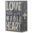 thumbnail image 1 of Book Box Decorative Antique Metal Faux Decoration Model Imitated Prop False Books Boxes Invisible Diversion Vintage, 1 of 7