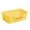 Yellow, variant on Twfbrm Cat Litter Box with High Sides, Open Top Cat Litter Pan with Low Entry, Splash-Proof Non-Stick Plastic Litter Tray, Easy to Clean, Pet Toilet Supplies for Kittens & Senior Cats