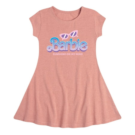 

Barbie - Sunglasses and Sun - Sunshine On My Mind - Toddler And Youth Girls Fit And Flare Dress