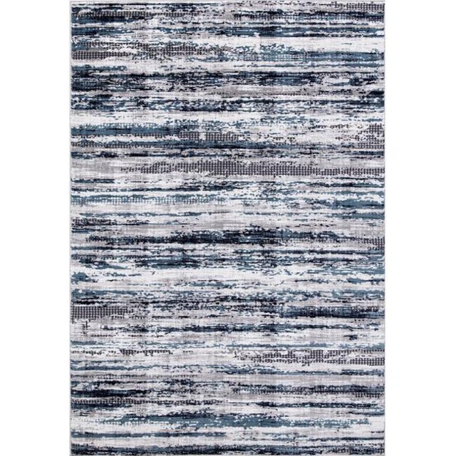 Great American Distributors T483.04.BL.4X6 4 x 6 ft. Vanguard Dream Transitional Rug, Blue & Gray