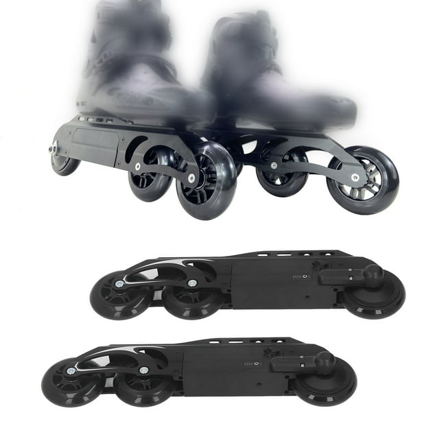 Electric Roller Skates, Exquisite Workmanship Effortlessly Smoothly Gliding Dual Wheel Drive Electric Roller Skates