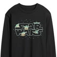 thumbnail image 3 of Star Wars - The Mandalorian Grogu Star Wars  - Men's Long Sleeve Graphic T-Shirt, 3 of 5