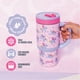 thumbnail image 3 of Vaso para niños pequeños Ello Oasis, 414 ml, acero inoxidable con pajita, 3 of 8