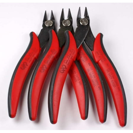 8 End Cutter - Hakko CHP-170 Medium Cutter Flush Cut 3 Pack 16AWG Max Cut 21 deg Bevel x 8 x 13.5mm