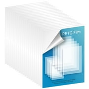 5 pcak Acrylic Sheet Plexiglass Sheet Clear Acrylic Perspex Sheet Plastic Sheeting, Durable Water Resistant PET Sheet, for Crafting Projects, Picture Frames, Cricut Cutting and More, 2/5/10/20pcs