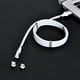 thumbnail image 5 of Cable de carga rápida magnético Micro tipo C para dispositivo iOS Baoblaze cable de datos multifunción, 5 of 8