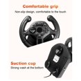 thumbnail image 4 of Simulador de volante de carreras para juegos PS3, con unidad de pedal ( y ), fuerza de conducción de 250 grados (negro) Baoblaze Volante de juego de carreras, 4 of 8