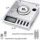 thumbnail image 3 of Smart Weigh Gem20-20g X 0.001 Grams, High Precision Digital Milligram Jewelry Scale, Reloading, Jewelry And Gems Scale, Calibration Weights And Tweeze, 3 of 5