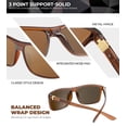 thumbnail image 4 of Gafas de sol polarizadas KALIYADI para hombre y mujer con UV, 3 paquetes, 4 of 7