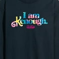 thumbnail image 3 of Barbie The Movie - I Am Kenough  - Men's Long Sleeve T-Shirt, 3 of 5