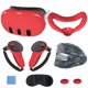 thumbnail image 1 of DQrwqpou Juego Accesorios 7 Piezas Cubierta Protectora Suave VR para Meta Quest 3 (rojo), 1 of 9