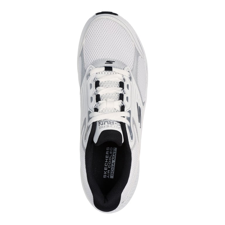 Skechers Go Run Consistent 2.0 Shoes Men\'s Size 9 White Silver Lace Up 220868‎ White Skechers Mens Go Run Consistent 2.0 | Rack Room Shoes main image 4