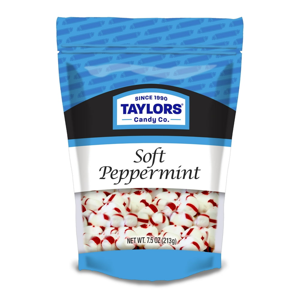 Taylors Soft Peppermint Candy, 7.5 oz bag