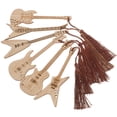 thumbnail image 3 of LITINKIMI Bookmarks Wooden Khaki 6Pcs 4.91x1.57x0.08in, 3 of 8