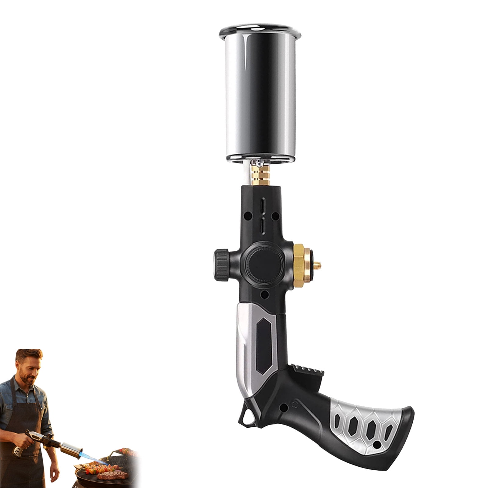 Propane Torch Saker Adjustable Flame for Cooking Weed Burning
