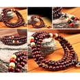 thumbnail image 2 of unbranded 3Ud Hechas A Mano Con De Madera Natural Y Elástico Ajustable, 2 of 8