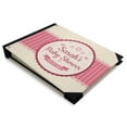 thumbnail image 2 of Darling Souvenir Pink Stripe & Round Frame Baby ShowerGuestbookHardbound Cover Personalized Printed MemoryGuestRegistry-9 x 12 Inches, 2 of 5