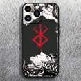 thumbnail image 3 of Berserk Comics Anime para Apple iPhone 15 14 13 12 Mini 11 XS XR X 8 7 Pro Max Plus funda de silicona suave negra para teléfono, 3 of 5