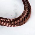 thumbnail image 2 of Madison Braids 2 Pack - Women's Braided Headband Hair Braid Synthetic Hair Piece Extension - Lulu Two Strand - Auburn, 2 of 5