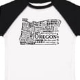 thumbnail image 4 of Inktastic Oregon Word Salad- State Outline Boys or Girls Toddler T-Shirt, 4 of 5