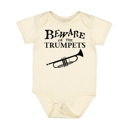 

Inktastic Beware of the Trumpets Gift Baby Boy or Baby Girl Bodysuit