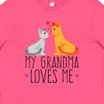 thumbnail image 4 of Inktastic My Grandma Loves Me Youth T-Shirt, 4 of 5