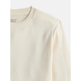 thumbnail image 2 of Athletic Works Girl's Active Core Fleece Crewneck Sweatshirt, Sizes 4-18 & Plus, 2 of 3