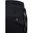thumbnail image 5 of Homme + Femme Men's Signature Track Jogger Sweatpants (Small, Black), 5 of 6