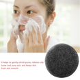 thumbnail image 4 of Qarigey Esponja de limpieza facial Almohadilla de limpieza facial redonda Limpiador de facial exfoliante portátil Pinceles de maquillaje y herramientas negro PC 1 Qarigey CE000434-05, 4 of 6