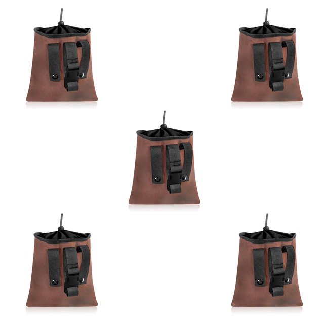 Advancent Bolsa de forraje de hongos de jardín Lona plegable Colgando Frutas Recolección Bolsa de recolección Paquete Correa con cordón Type5 NO5