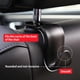 thumbnail image 4 of Gancho para reposacabezas de asiento de coche gancho de suspensión de plástico Universal para abrigos de bolso, 4 of 4