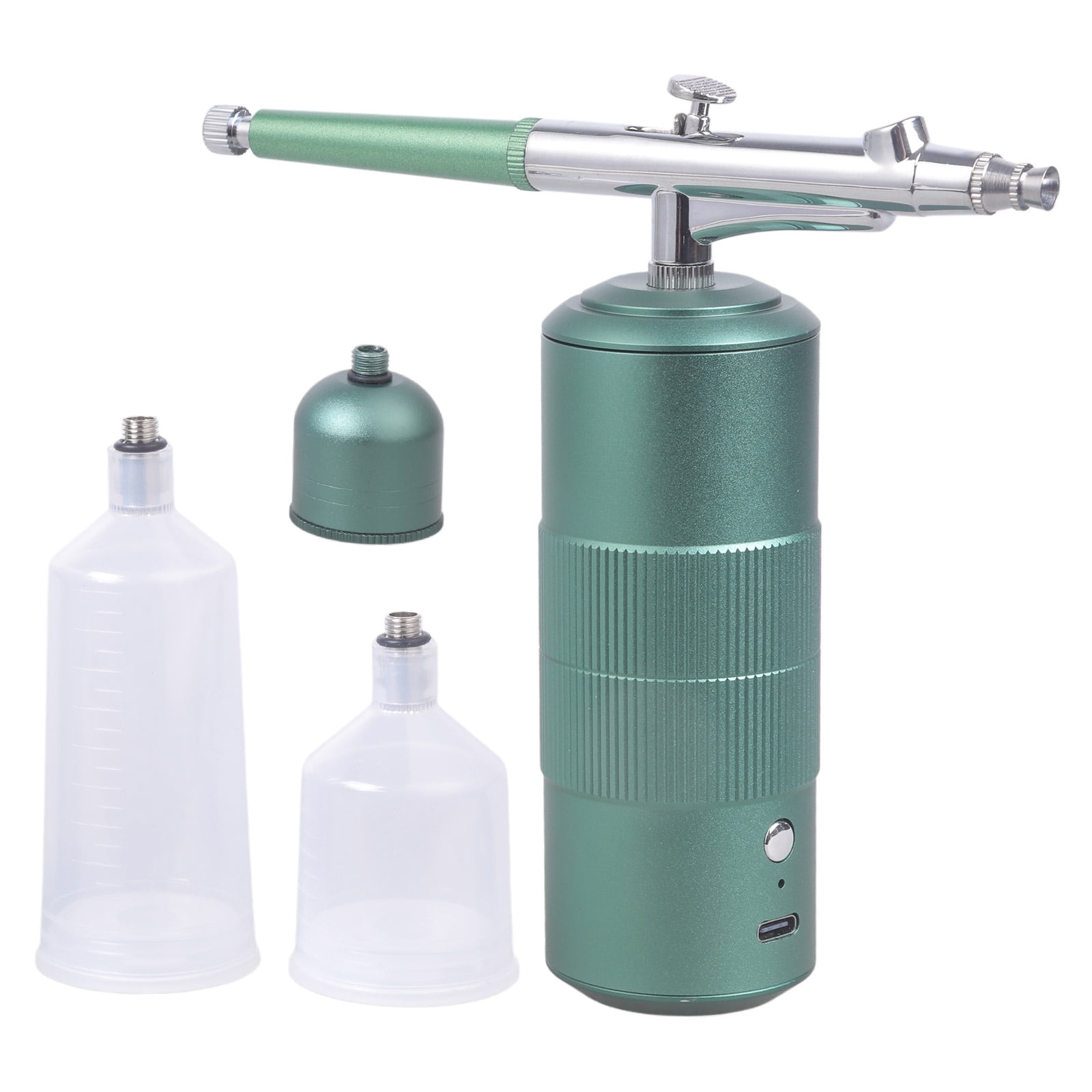 YIGSECU Injector Air Compressor Air Brush Paint Rechargeable For Art Craft Cake Fog Sprayer