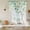 Sage Green Grey, variant on Green Tie Up Curtains for Windows, Adjustable Balloon Window Shades, Eucalyptus Leaves Kitchen Window Treatments Farmhouse Short Curtains with Rod Pocket 42"x45"