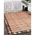 thumbnail image 3 of Ahgly Company Machine Washable Indoor Rectangle Contemporary Brown Area Rugs, 7' x 9', 3 of 7