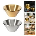 thumbnail image 2 of Double Wall Insulated Metal Soup Bowl Kitchen Serving Bowl Easy to Use, 2 of 10