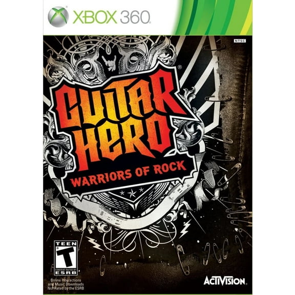 Restored Guitar Hero: Warriors of Rock Xbox 360 (Refurbished)