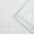 thumbnail image 4 of Exclusive Home Twig Insulated Room Darkening Blackout Grommet Top Curtain Panel Pair, 54"x84", Silver, 4 of 8